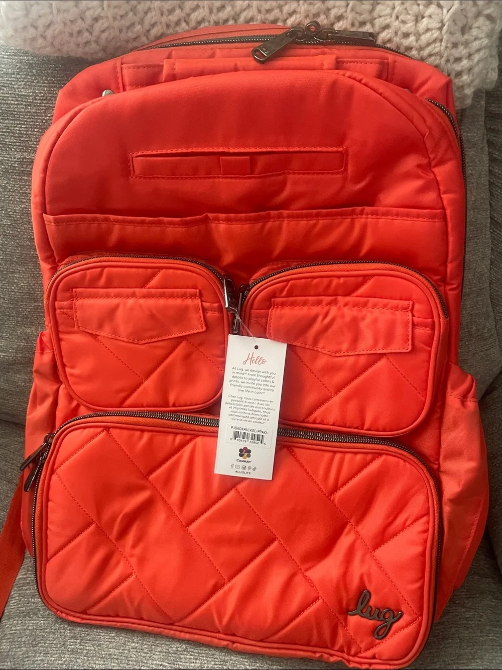 NWT- Lug Puddle Jumper SE Papaya